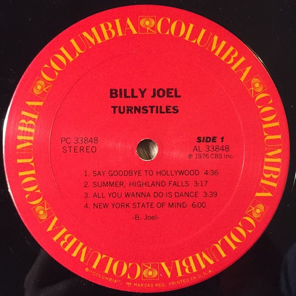 Billy Joel - “Turnstiles” Vinyl LP - Picture 4 of 5